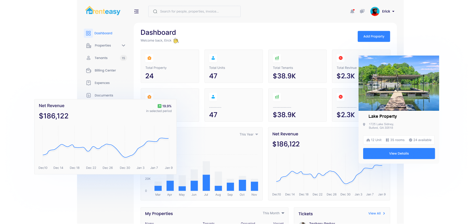 Rent Easy - Affordable Property Management Platform